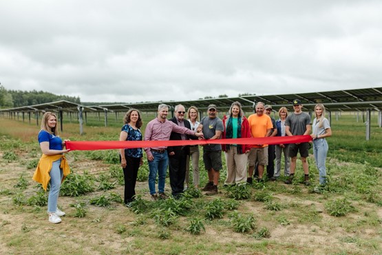 Quarry Ribbon Cutting - Nautilus Solar Jun 2023